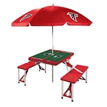 NFL Picnic Table With Umbrella-Atlanta Falcons