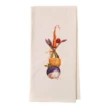 Alternate image Country Critters In Hats Tea Towels - Rooster