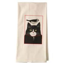Alternate image Busy Kitties Tea Towels