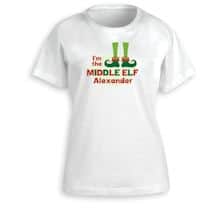 Alternate image Personalized "Middle Elf" Shirt
