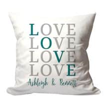 Alternate image Personalized "Love" Pillow