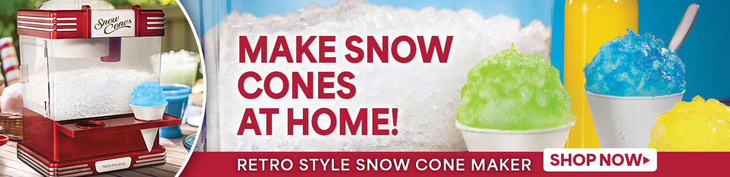 Retro Style Snow Cone Maker