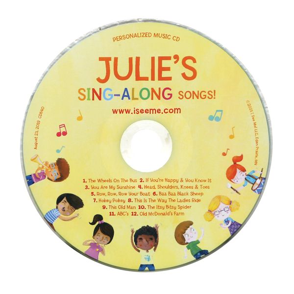 Product image for Personalized Name Book And Cd