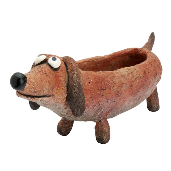 Product image for Dobbie The Doxie Dachshund Planters