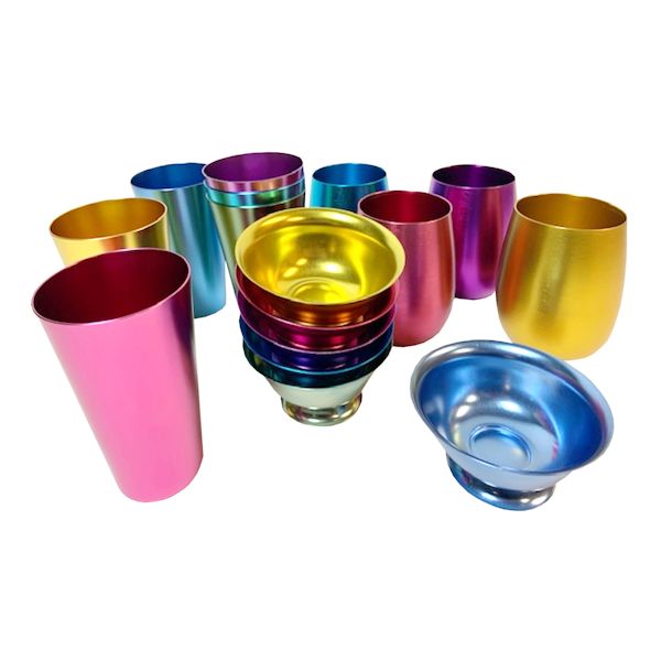 Product image for Aluminum Goblets, Set Of 4