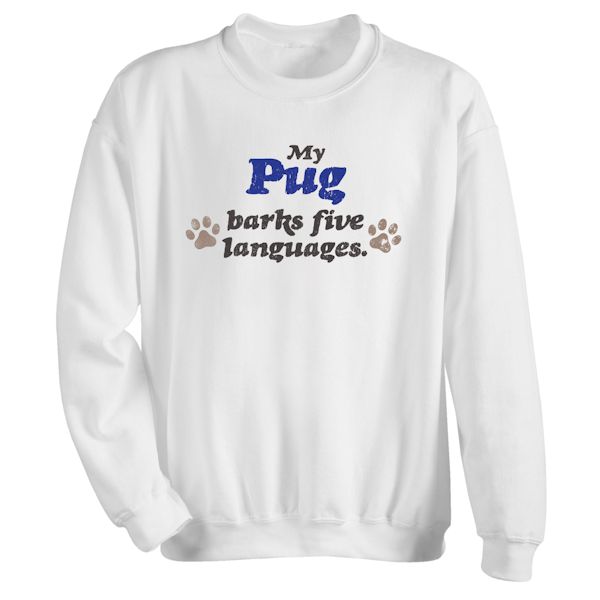 Product image for Personalized Dogs T-Shirt or Sweatshirt