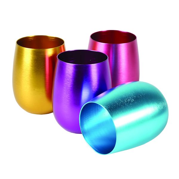 Product image for Aluminum Goblets, Set Of 4