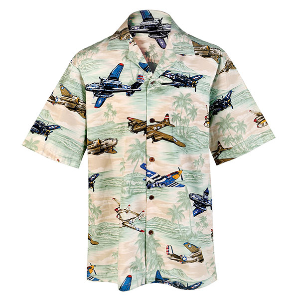 Product image for Vintage Air Power Hawaiian Shirt