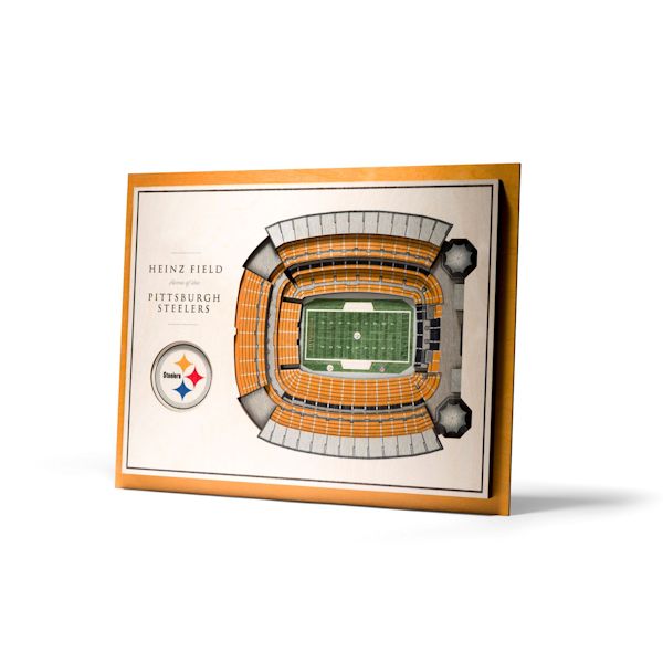 Product image for 3-D NFL Stadium 5-Layer Wall Art