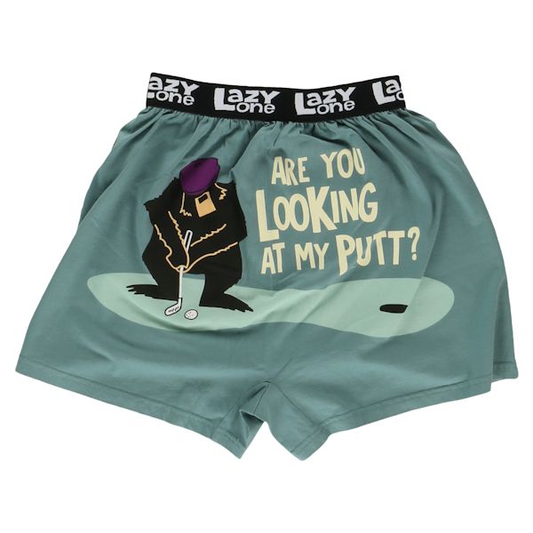 Product image for Expressive Boxers! - Looking At My Putt