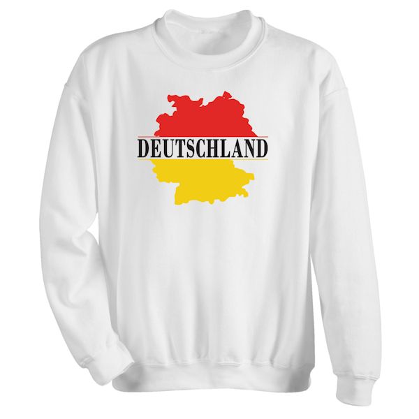 Product image for Wear Your Deutschland (German) Heritage T-Shirt or Sweatshirt