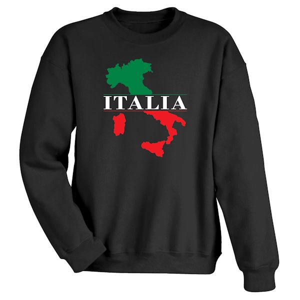 Product image for Wear Your Italia (Italian) Heritage T-Shirt or Sweatshirt