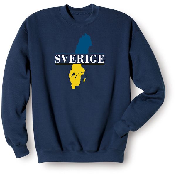 Product image for Wear Your Sverige Heritage T-Shirt or Sweatshirt