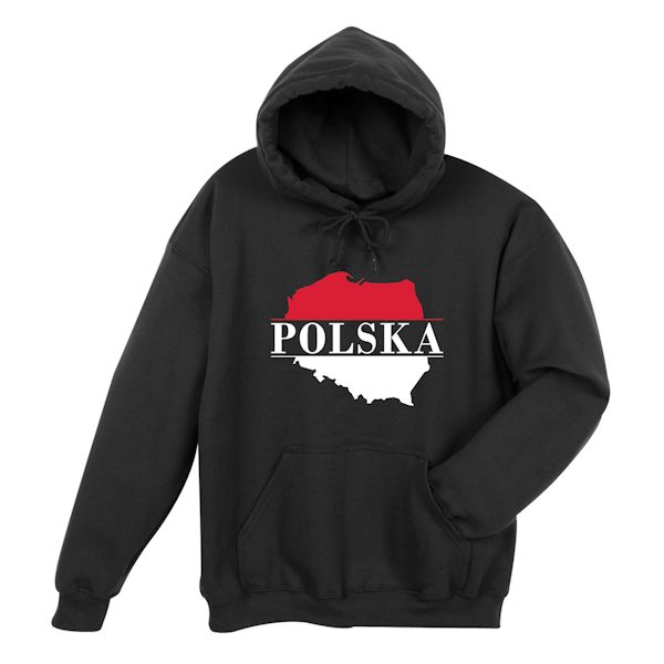 Product image for Wear Your Polska (Polish) Heritage T-Shirt or Sweatshirt