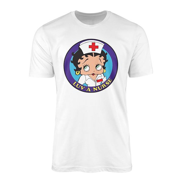 Product image for Betty Boop Luv A Nurse Shirt