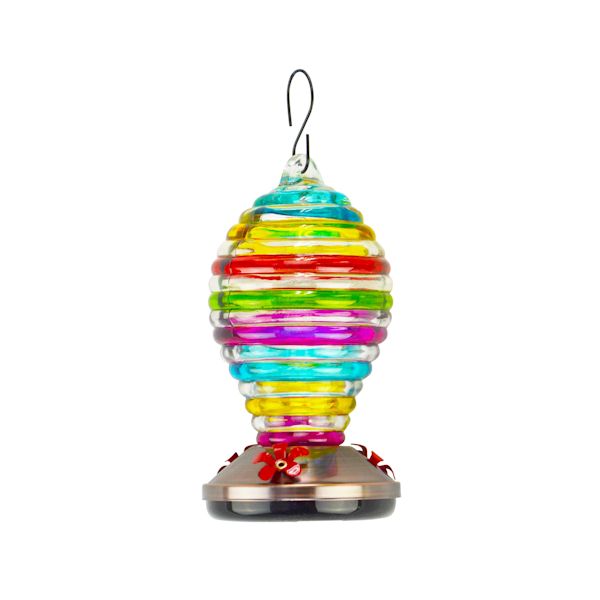 Product image for Glass Balloon Hummingbird Feeder