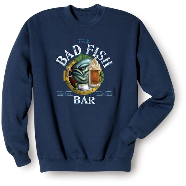 Product image for The Bad Fish Bar - Berlin, Germany T-Shirt or Sweatshirt