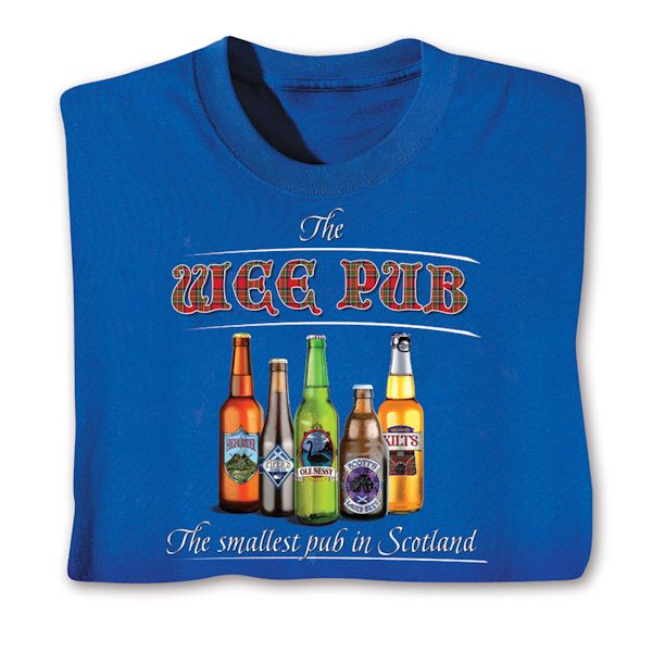 Product image for The Wee Pub - Edinburgh, Scotland T-Shirt or Sweatshirt