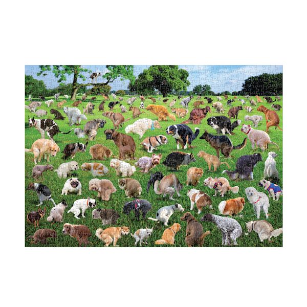 Product image for 101 Pooping Puppies 1000 Piece Puzzle