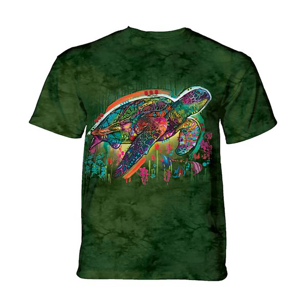 Product image for Dean Russo Multi-Color Sea Turtle T-Shirt