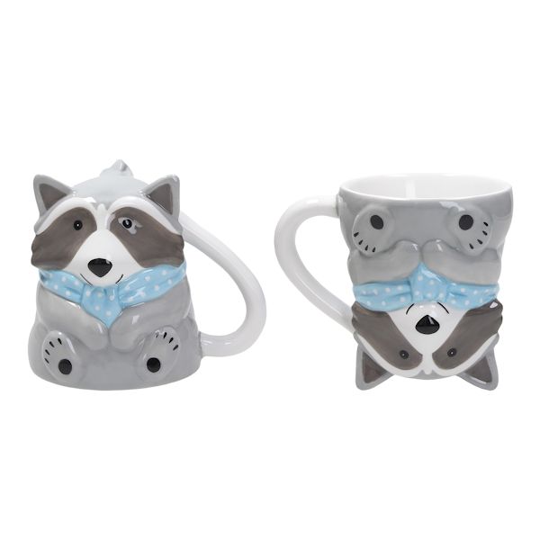 Product image for Upside down mugs Racoon