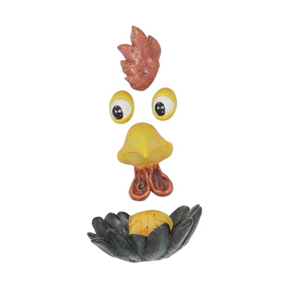 Product image for Rooster Tree Face Bird Feeder