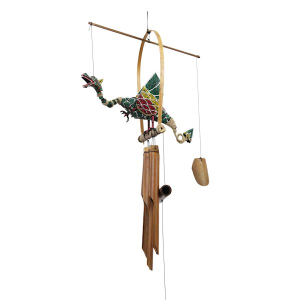 Product image for Bobbing-Head Dragon Wind Chime