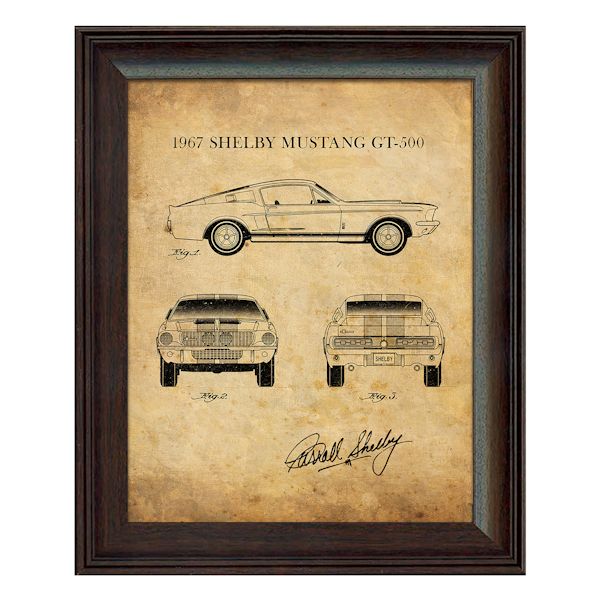 Product image for Framed Muscle Car Patents