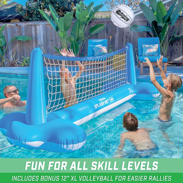Product image for Inflatable Splash Net Pool Volleyball