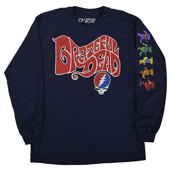 Product image for 70S Rock Long-Sleeve Shirts - Greatful Dead