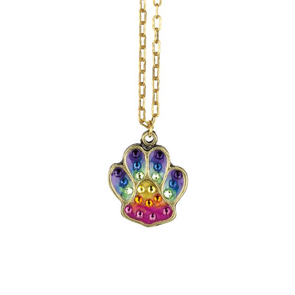 Product image for Rainbow Pawprint Necklace