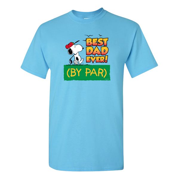 Product image for Snoopy Best Dad Ever Shirt