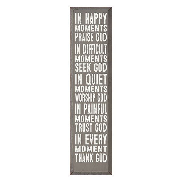 Product image for In Happy Moments God Sign