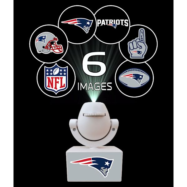 Product image for NFL Led Logo Projector-New England Patriots