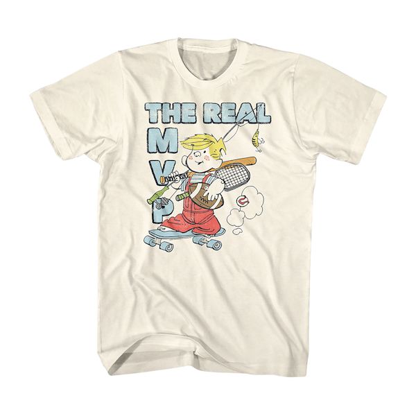Product image for Dennis The Menace The Real MVP T-Shirt