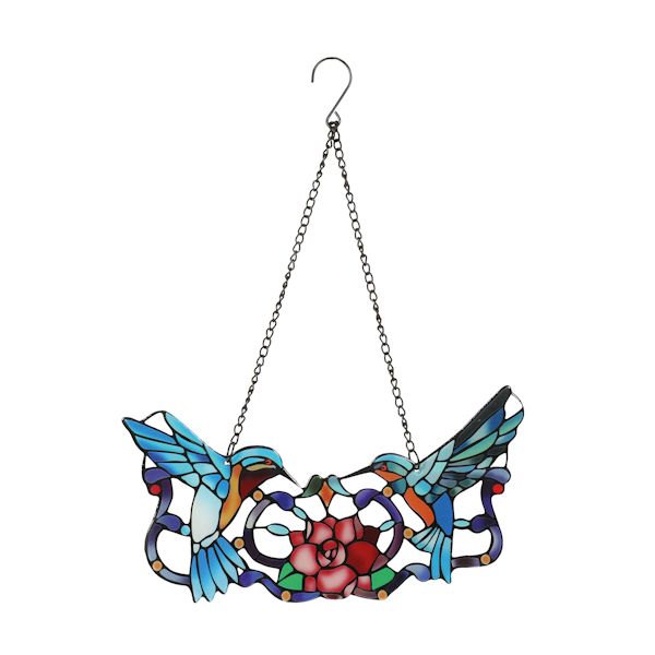 Product image for Hummingbird Glass Suncatcher
