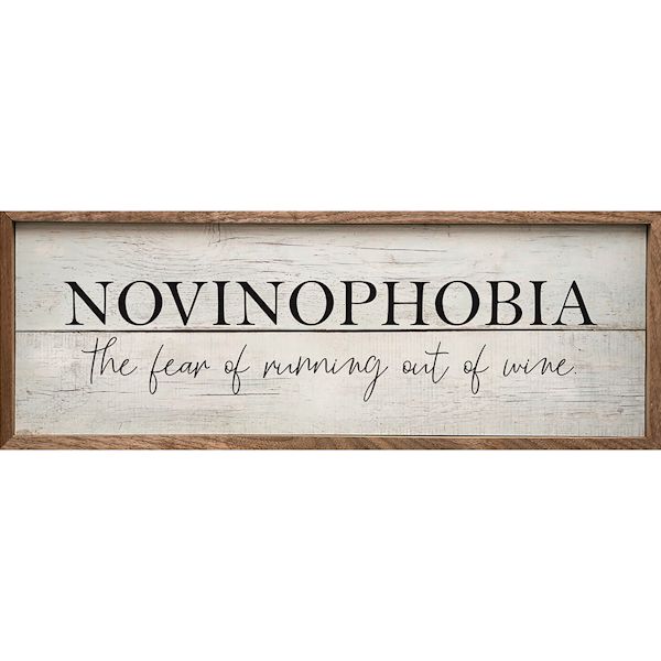 Product image for Novinophobia Wall Sign