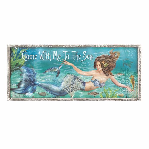 Product image for Come With Me To The Sea Sign