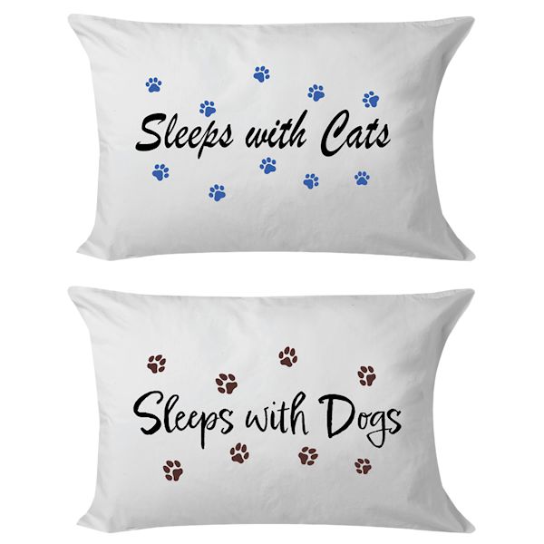 Product image for Sleeps With Pets Pillowcases