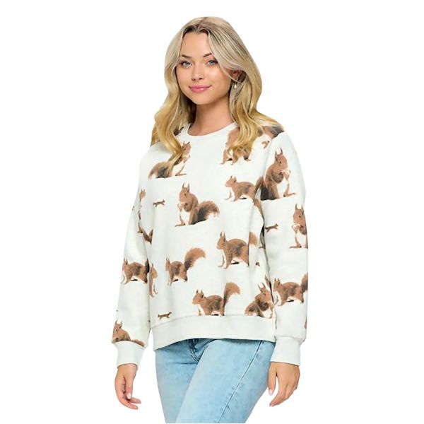 Product image for All-Over Squirrel Sweatshirt