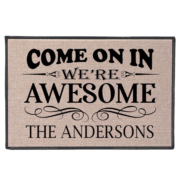 Product image for Personalized Come On In Doormat
