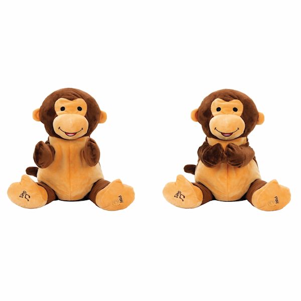 Product image for Clapping & Singing Plush Monkey
