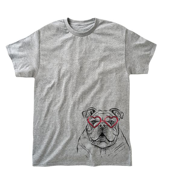 Product image for Puppy Love Bulldog T-Shirt