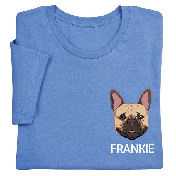 Product image for Personalized French BulldogT-Shirt
