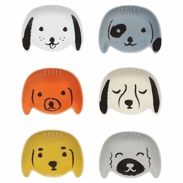 Product image for Little Dog Dishes - Set Of 6