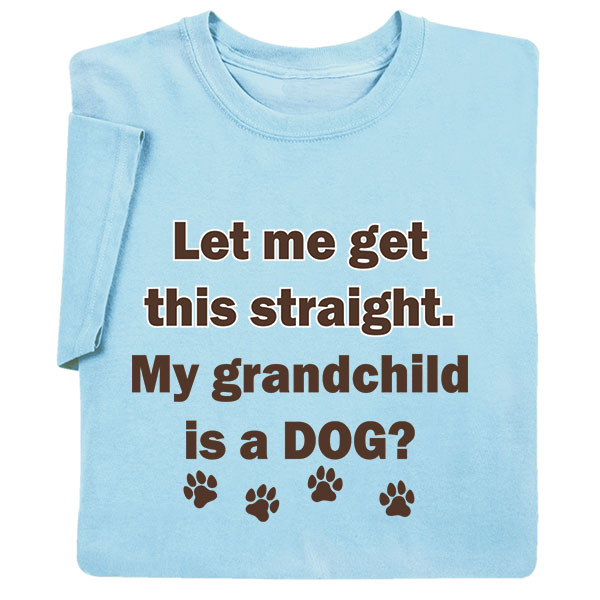Product image for Let Me Get This Straight Light Blue T-Shirt or Sweatshirt