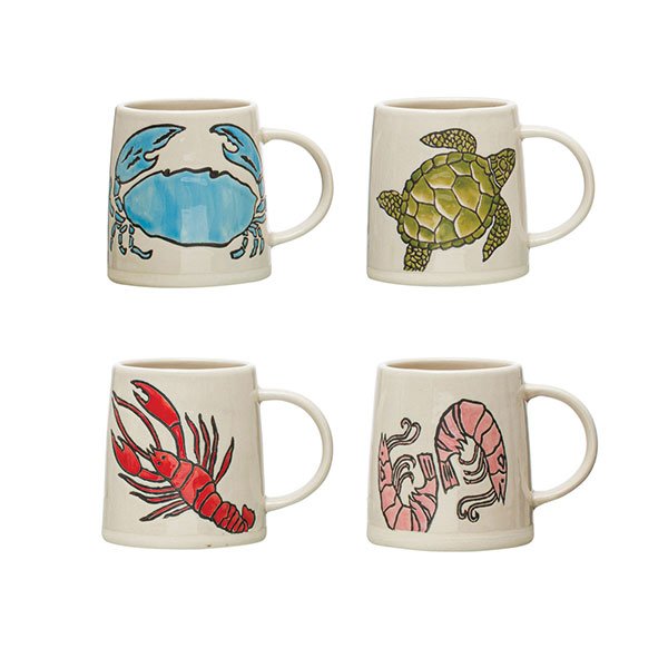 Product image for Sea Life Stoneware Mug
