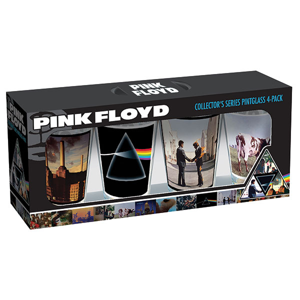 Product image for Pink Floyd Album Cover Pint Glass Set