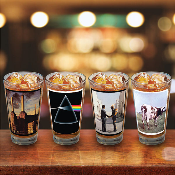 Product image for Pink Floyd Album Cover Pint Glass Set