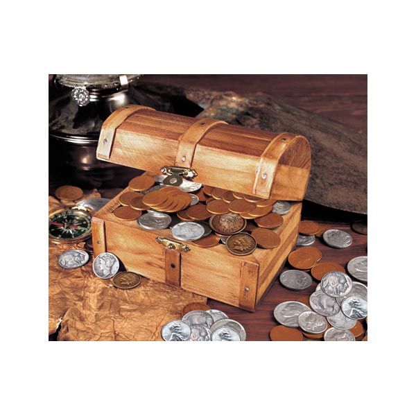 Product image for Treasure Chest Of 51 Historic Coins